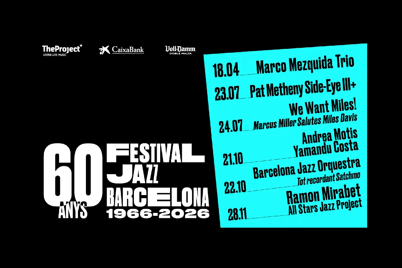 EL FESTIVAL DE JAZZ DE BARCELONA APLEGA 68.300 ESPECTADORS I INICIA EL CAMÍ DE CELEBRACIÓ DELS SEUS 60 ANYS